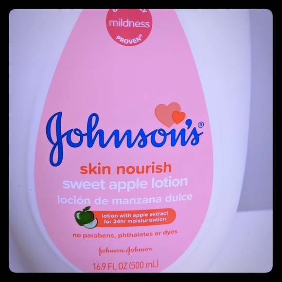johnsons sweet apple lotion